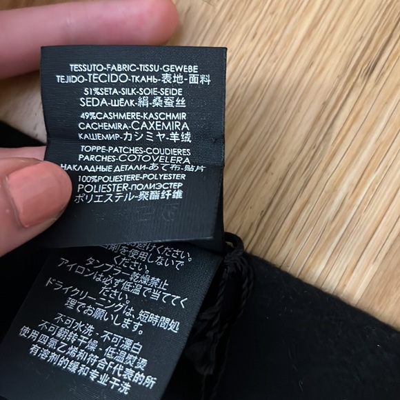 NWT Gucci mystic cat sequins cashmere silk blend skinny scarf - Picture 6 of 7